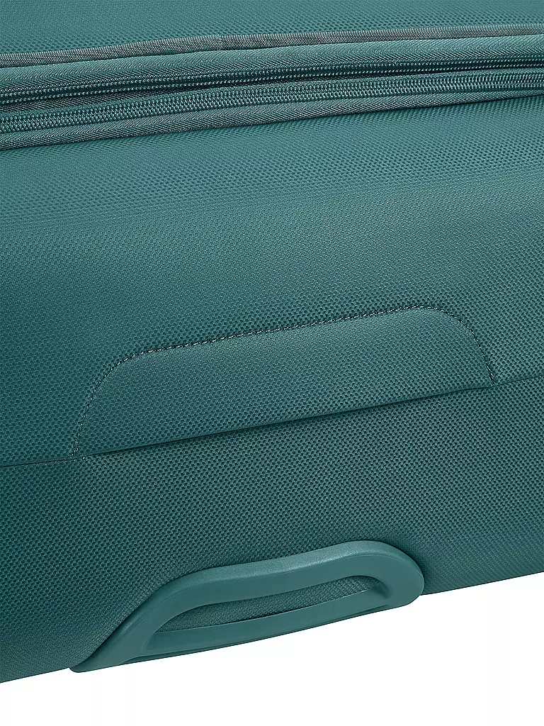 SAMSONITE Trolley Weich D' LITE SPINNER 71cm erweiterbar northern blue petrol