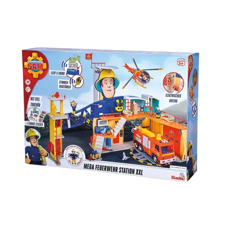 Simba Feuerwehrmann Sam Mega-Feuerwehrstation XXL