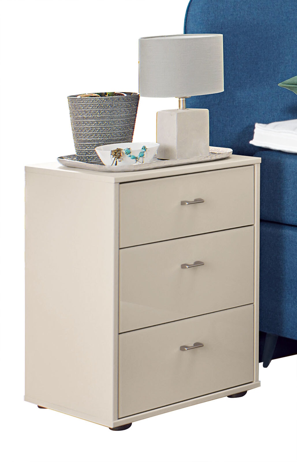 Nachtkonsole CASTELLO 2er Set beige