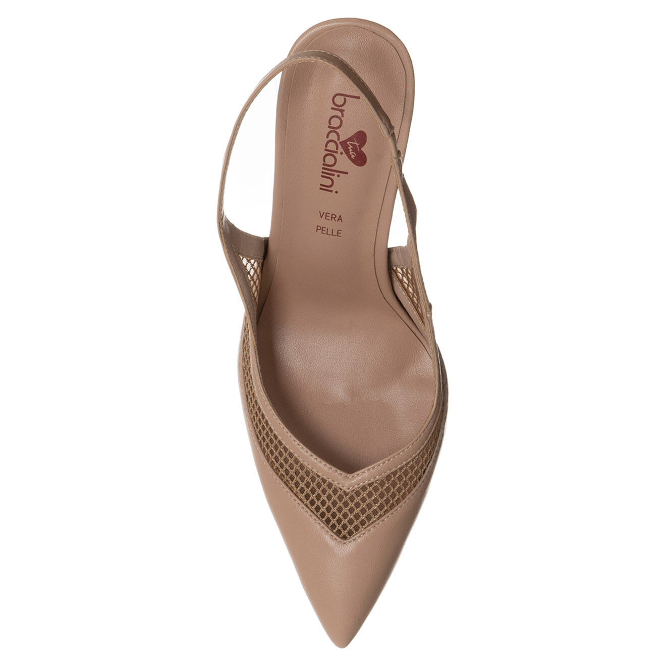 Tua By Braccialini Slingbacks Chloé marron - Talon 9 cm
