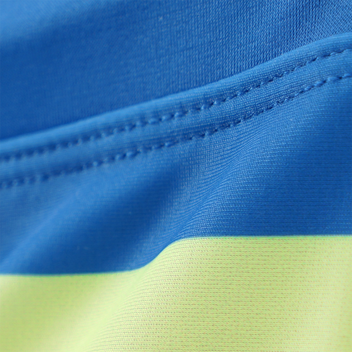Famy Jungen Badehose mit Streifen blau / limette