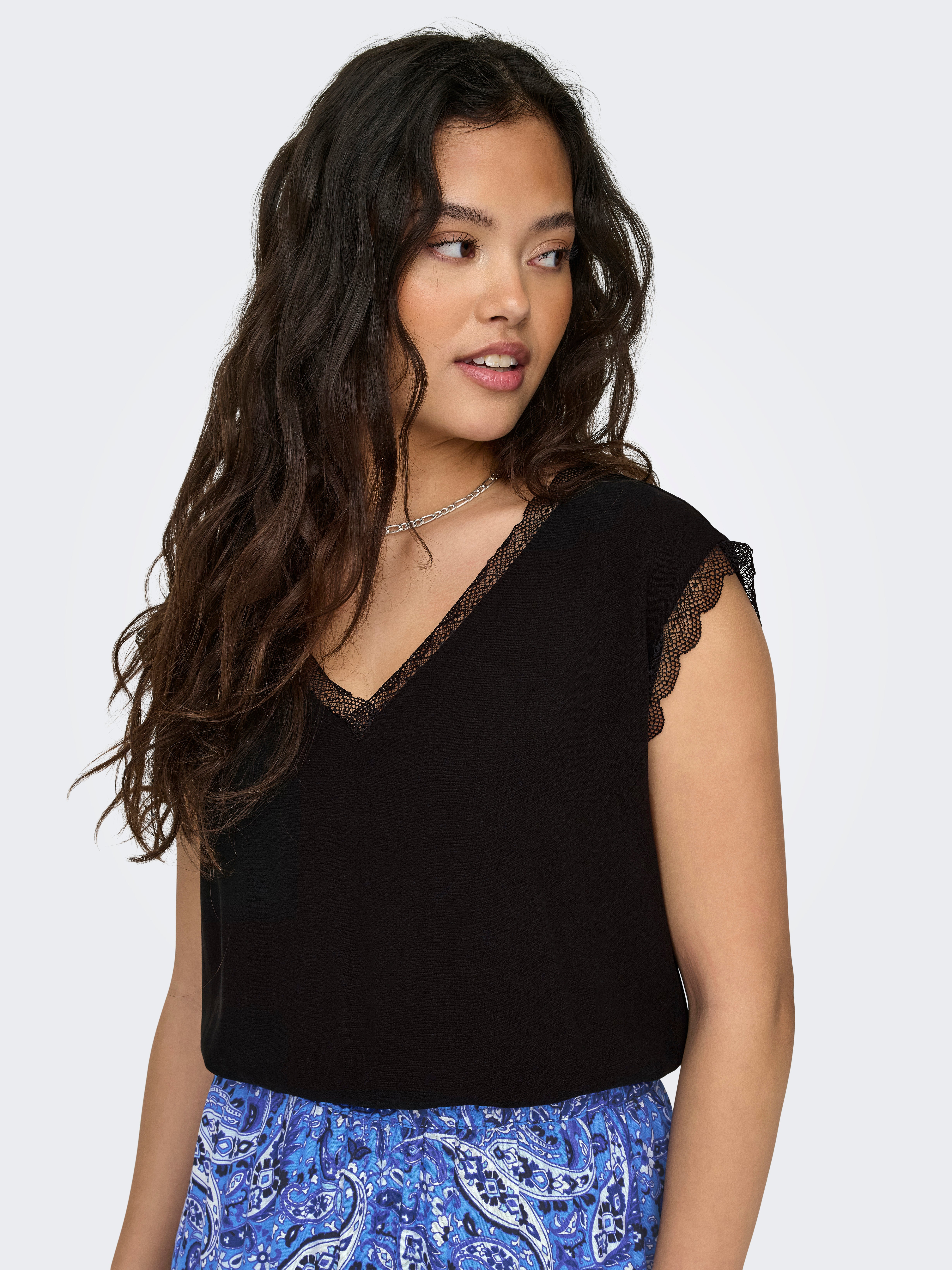 ONLJASMINA Top Black