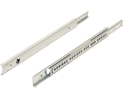 Ladegeleider, gedeeltelijk uittrekbaar, 225-350 mm, gegalvaniseerd, 9136636, 2 stuks