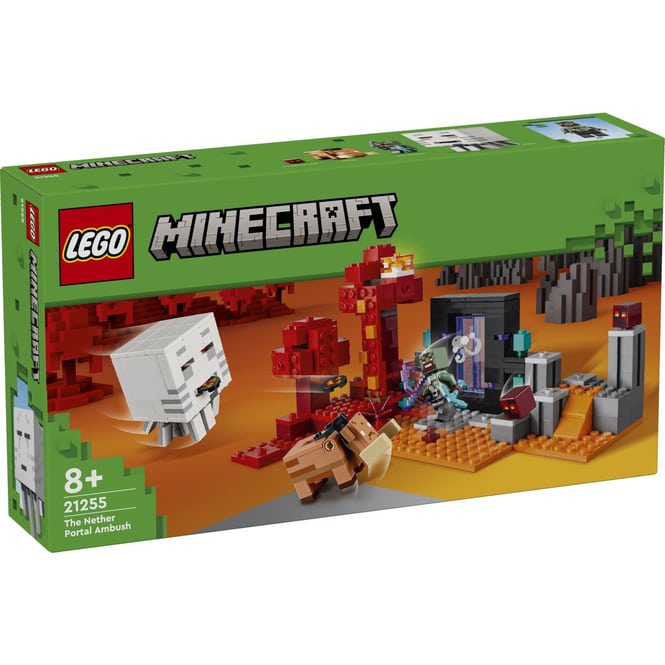 LEGO® Minecraft™ 21255 - Hinterhalt am Netherportal