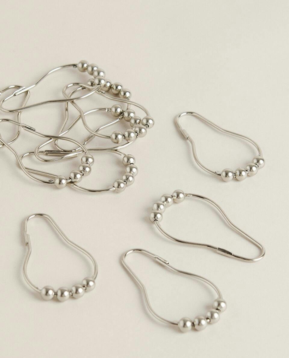 Argolas de cortina de metal