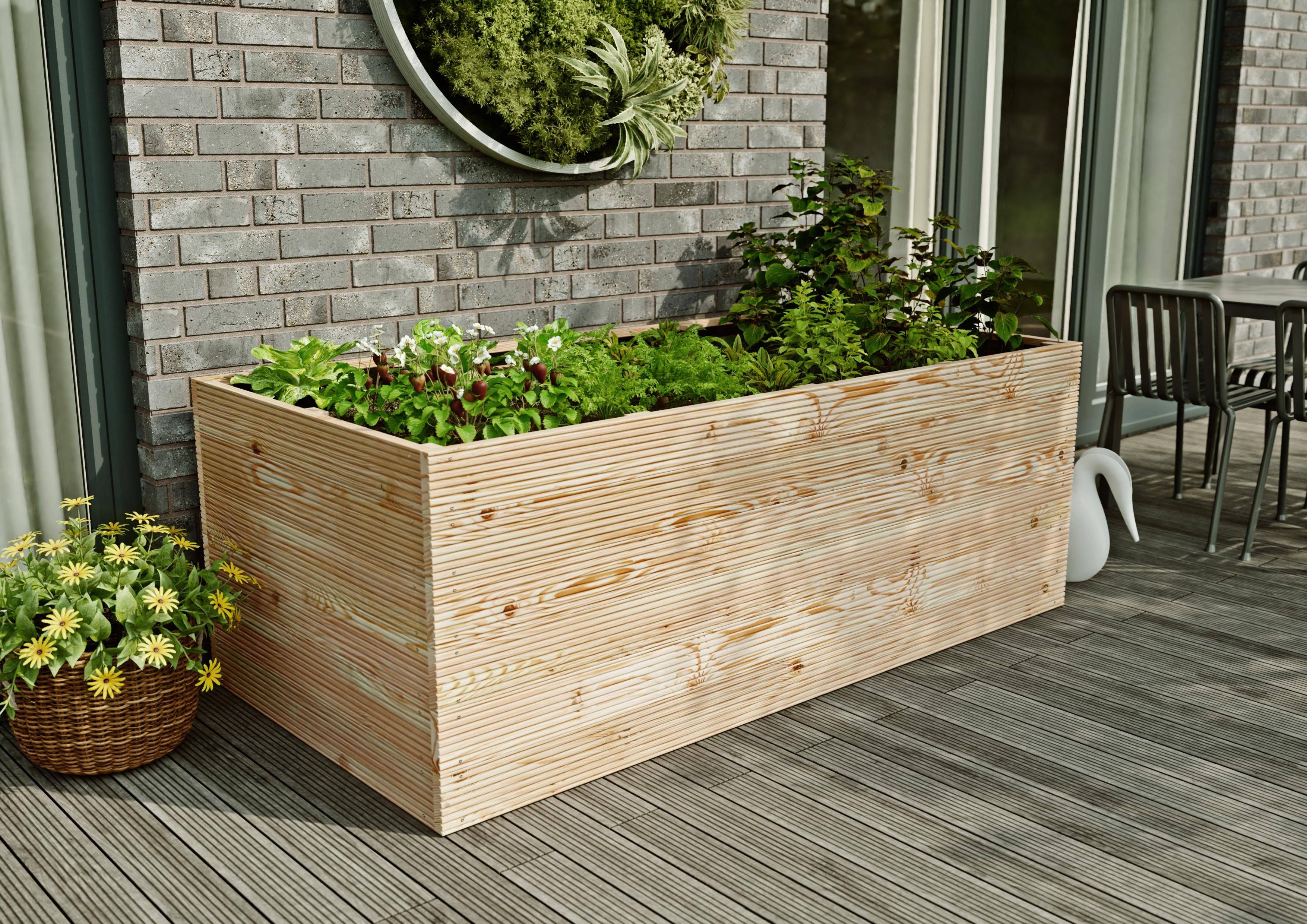 Hochbeet 200x100x72 cm Douglasie