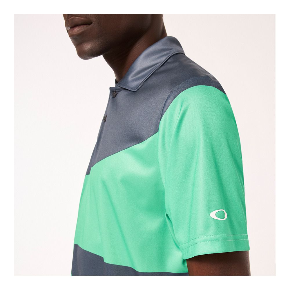 Oakley REDUCT WAVE - Polo Homme virulent green