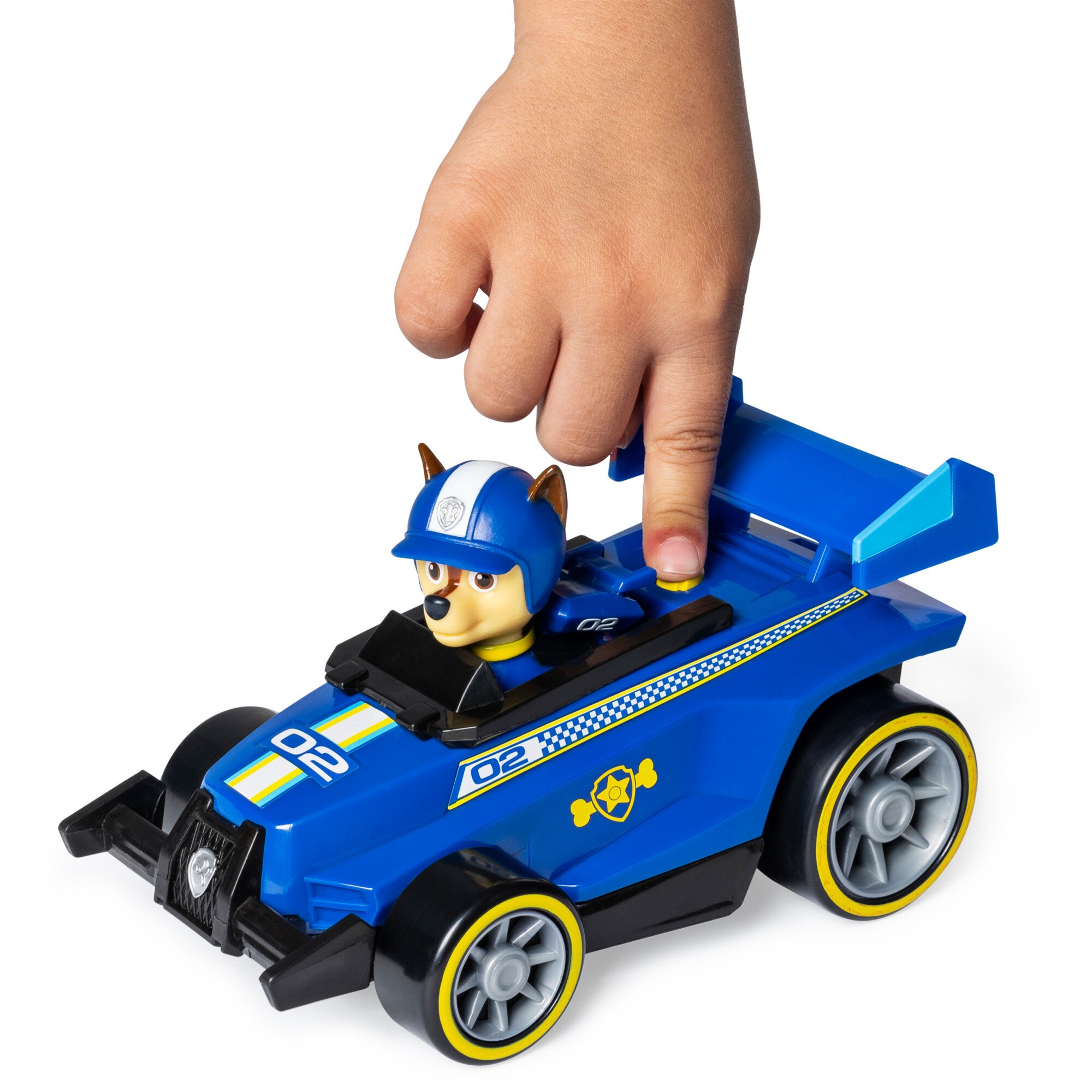 Spin Master Spielfahrzeug Paw Patrol - Ready, Race, Rescue, Chases Race & Go Deluxe Basis Fahrzeug
