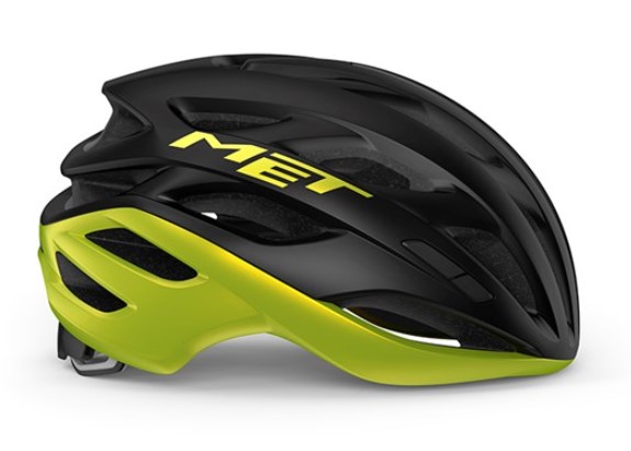 Met Estro MIPS Cykelhjelm - Sort/Gul Metal