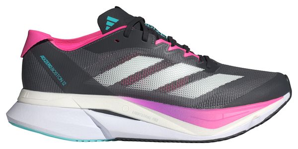 Chaussures adidas adizero Boston 12 Noir Rose Femme