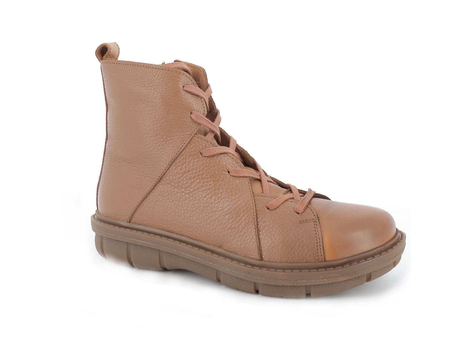 Gloria-GLOFEUR Cuir Marron Clair
