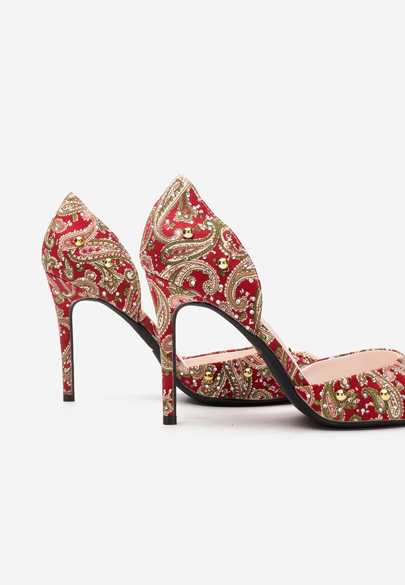 Chaussures stiletto rouges Francesca