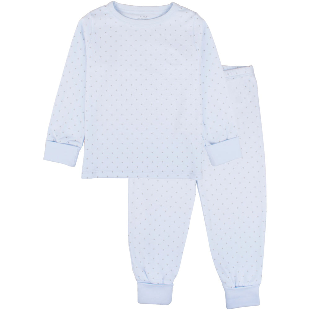 Køb Livly Baby Blue Saturday 2 Piece Natsæt