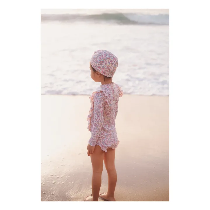 Louise Misha Bonnet de Bain Polyamide Recyclé Abina | Rose pâle