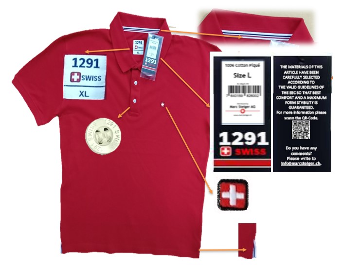 1291 SWISS POLO-Shirt Special Edition