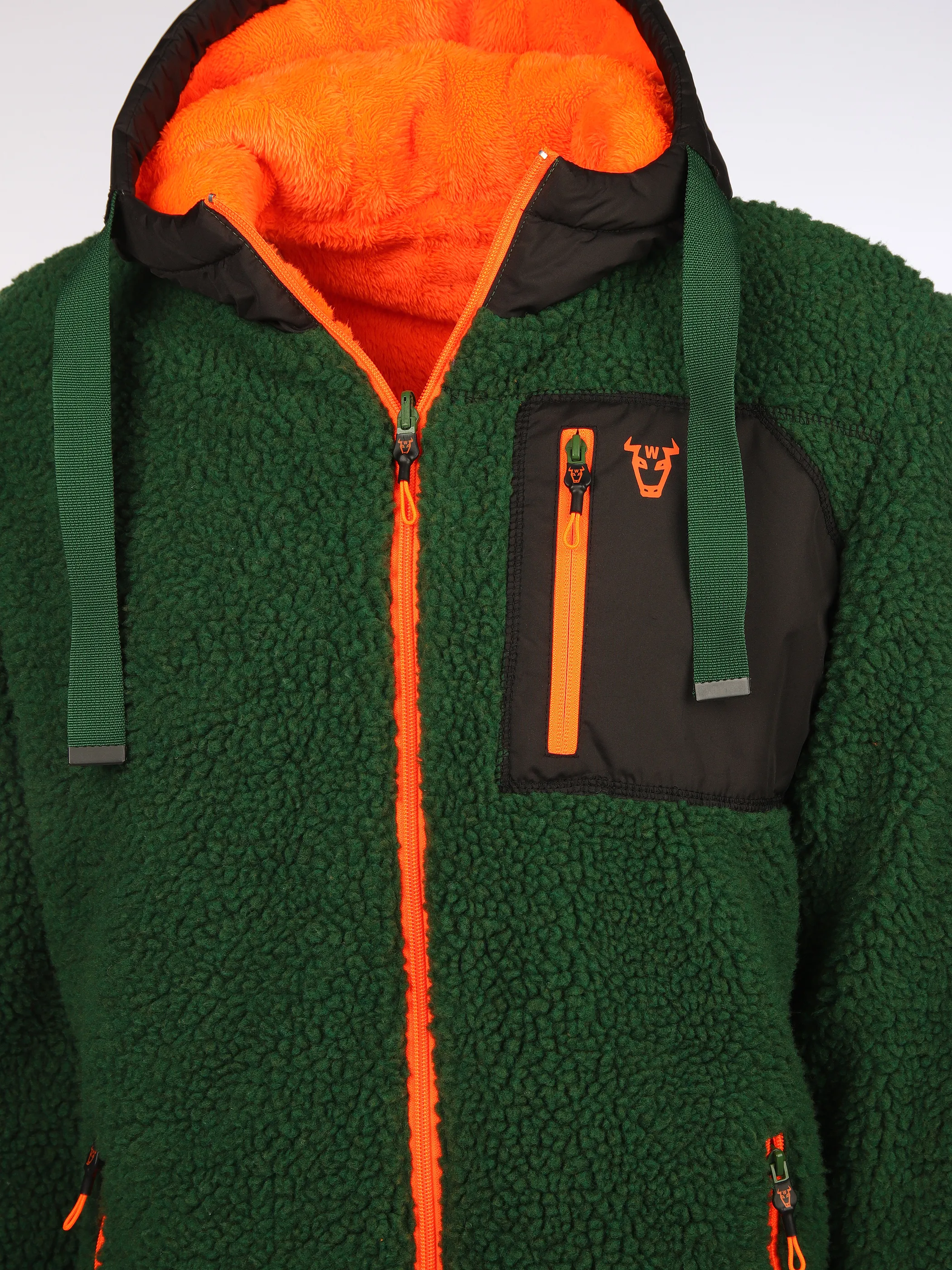 Herren Wendejacke mit vielen Details