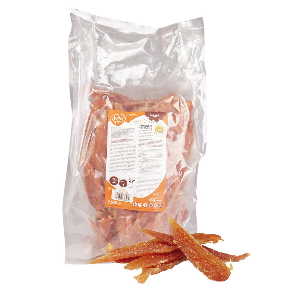 DUVO FILÉS DE FRANGO, PACOTE COM 100 GR