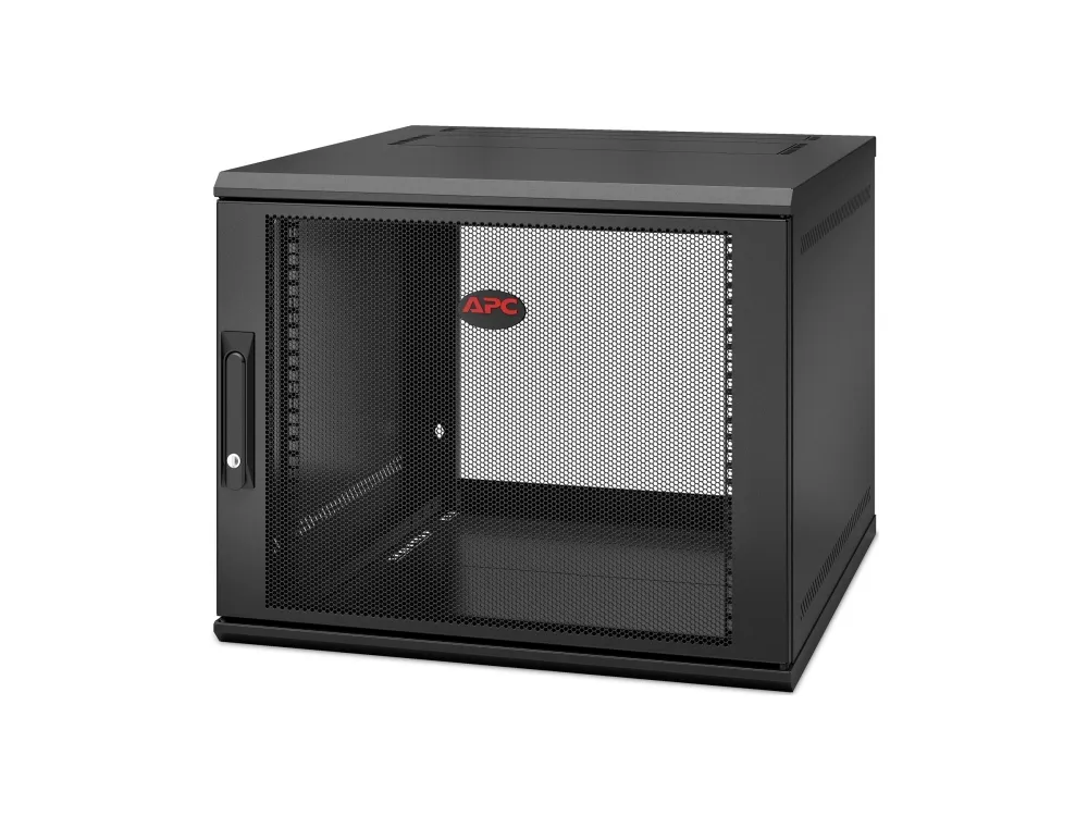 APC NetShelter WX AR109SH6 - Kabinet - vægmonterbar - sort - 9U - 19
