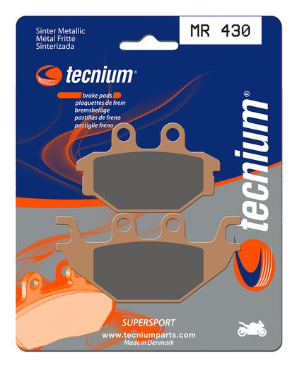 Plaquettes de freins Tecnium Performance métal fritté - MR430