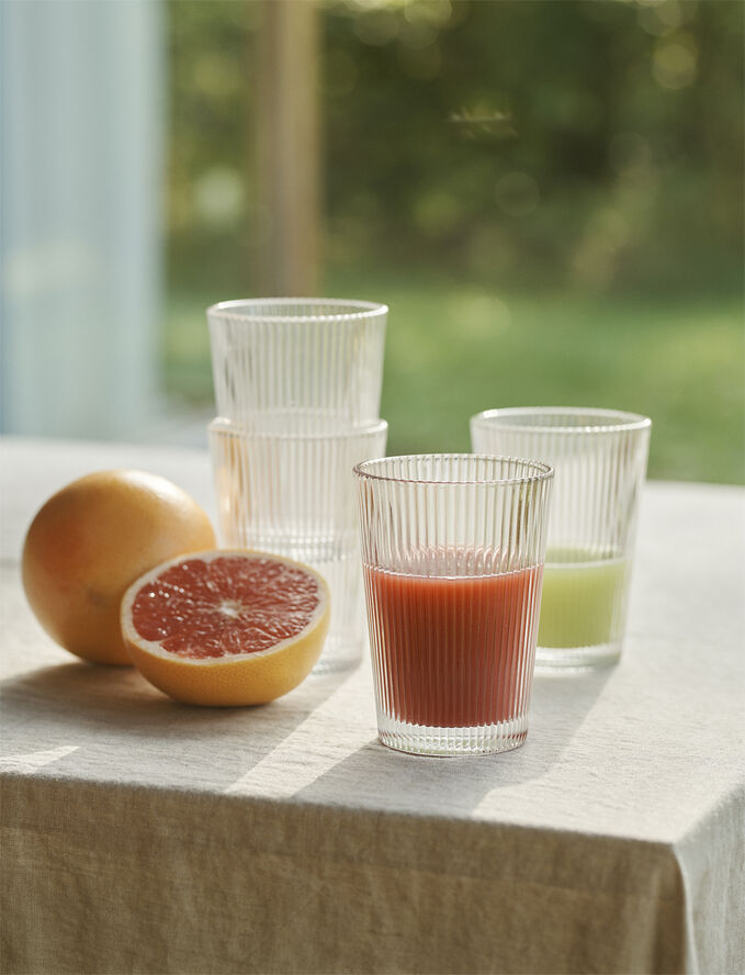 Stelton Pilastro drikkeglas 0,24 l, 6 Stk clear Clear