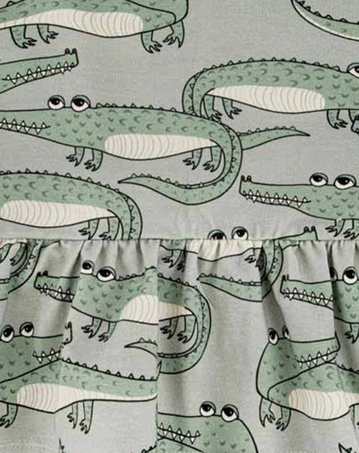 Tunikashirt CROCODILE in mint