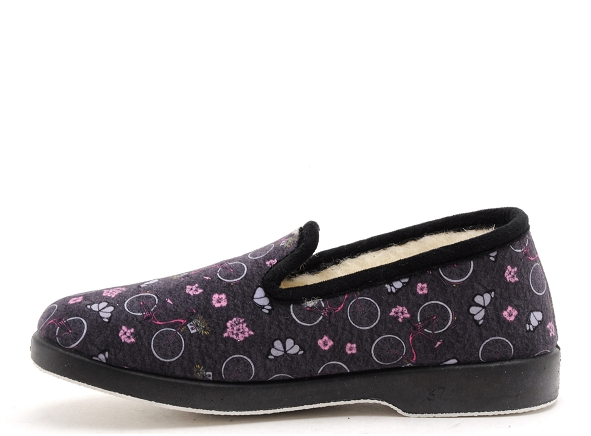 La maison de l espadrille chaussons femme 7631 5 noir