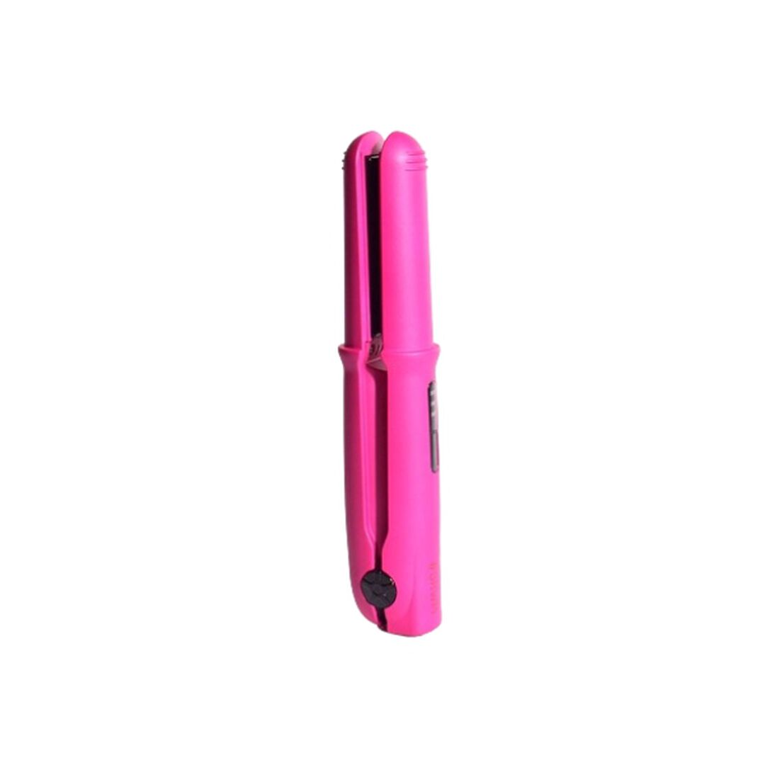 Prancha eléctrica 'GRWM' rosa - 1un