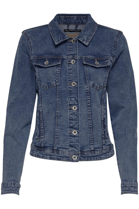 Only blauwe dames jas
