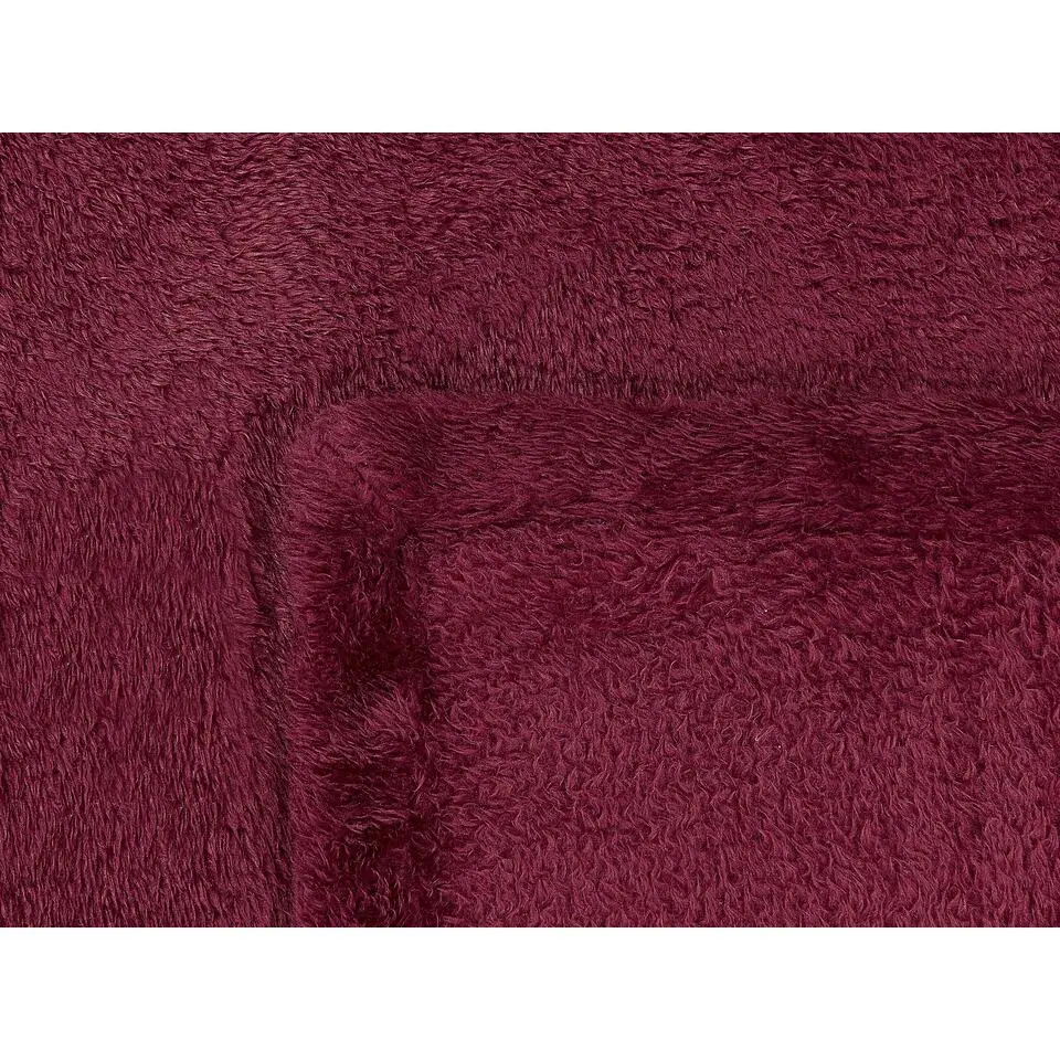 NAMDU - Plaid - Rood - 125 x 150 cm - Polyester