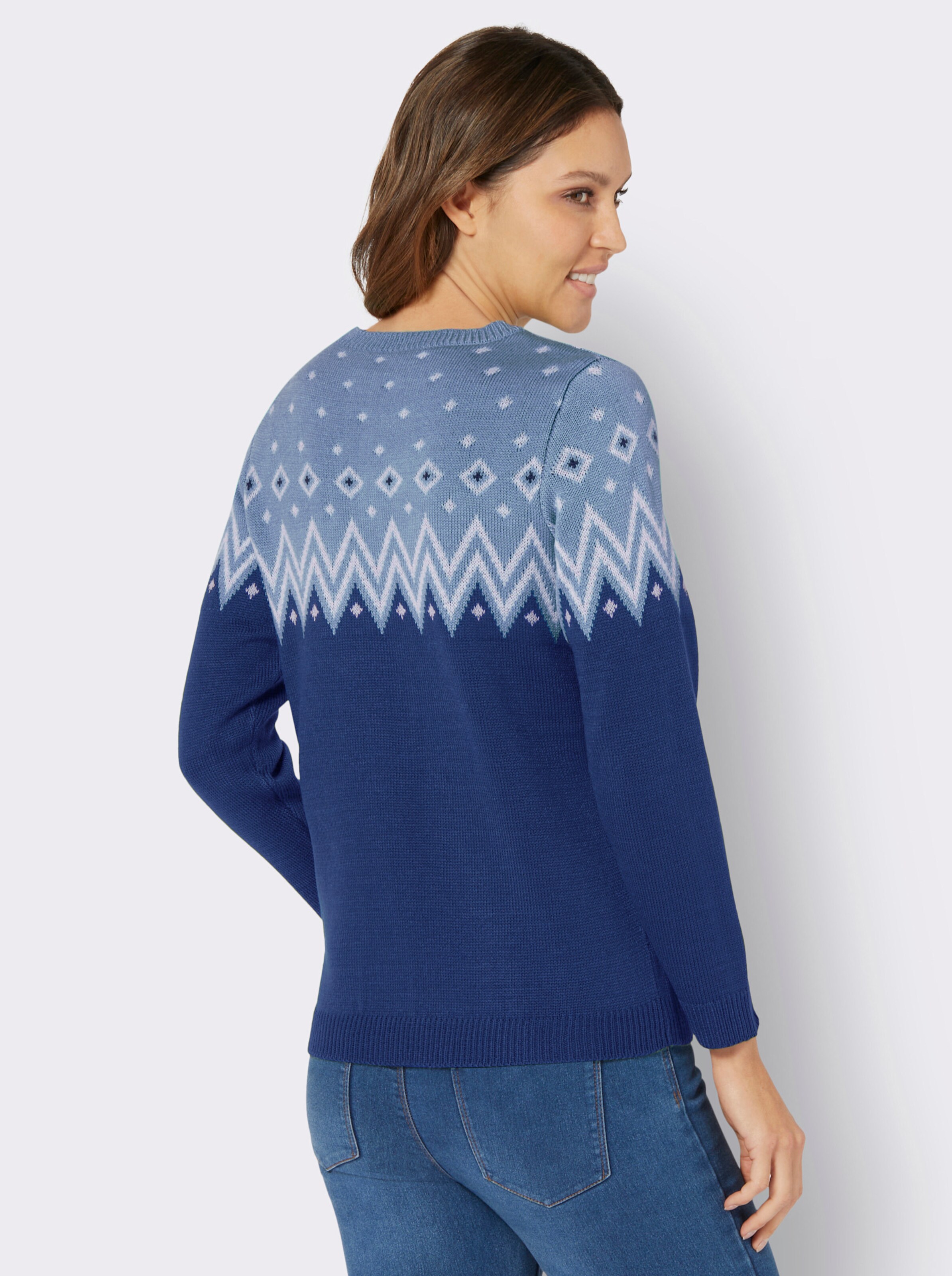 pflegeleichter Norwegerpullover