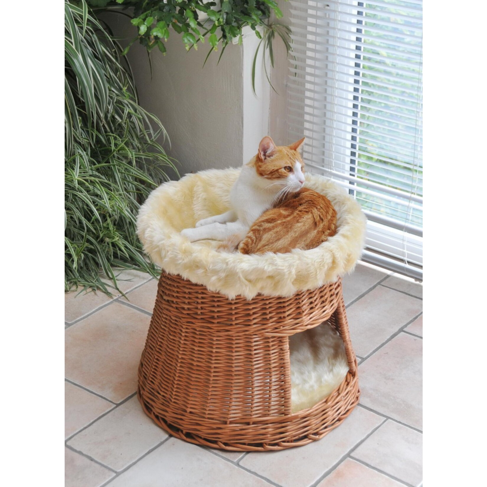 Silvio Design Katzenkorb Korbturm