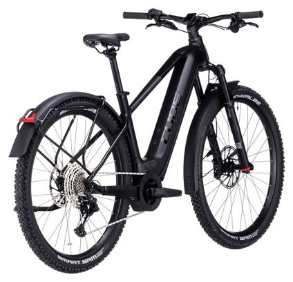 VTT Électrique Semi-Rigide Cube Reaction Hybrid SLX 750 Allroad Shimano Deore/XT 12V 750 Wh 27.5'' Noir Reflex