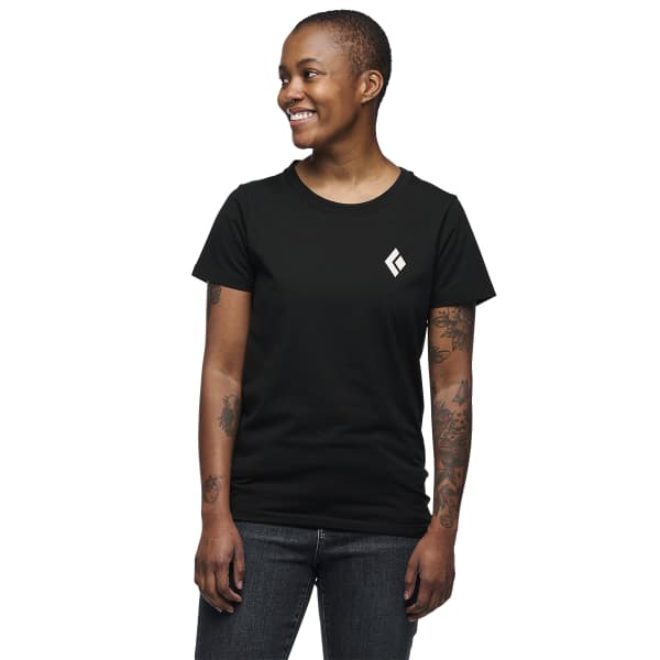 T-shirt escalade BLACK DIAMOND W EQUIPMENT FOR ALPINISTS SS TEE BLACK