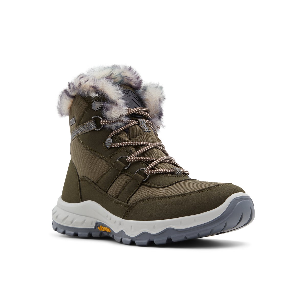 BANFF TRAIL PREMIUM-Vib_one-Bottes de randonnée - Semelle tracteur - Kaki