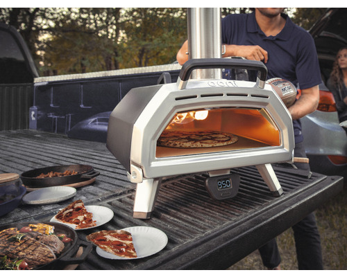 Ooni Karu 16 Pizzaoven Buiten Multi-Fuel 81 x 50 x 83 cm Roestvrij staal Maximale flexibiliteit Verbeterde isolatie en weersbestendigheid