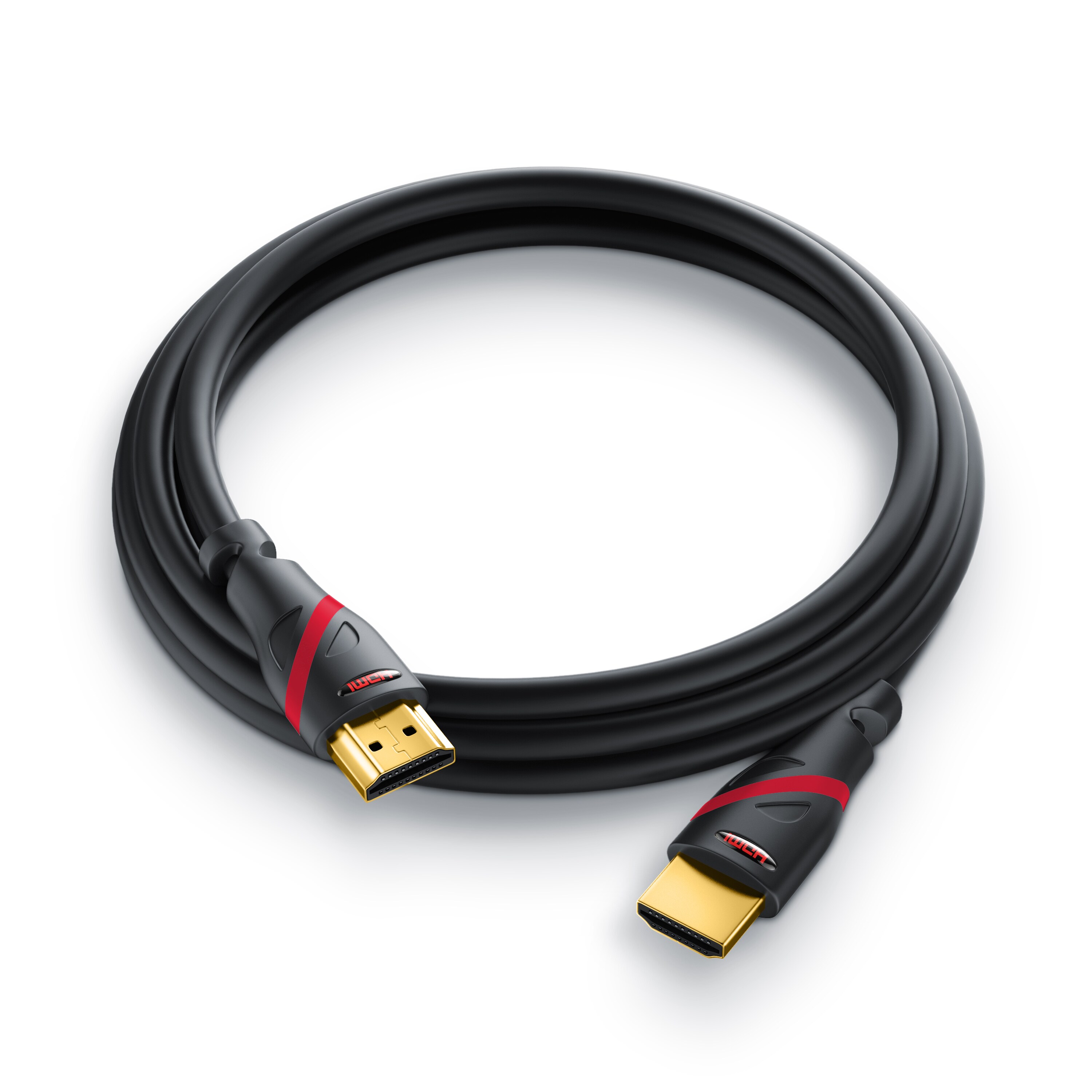CSL 8k HDMI Kabel 2.1, 4K Ultra HD, UHD, Full HD, 3D, ARC, High Speed mit Ethernet, HDMI Typ A - 4m