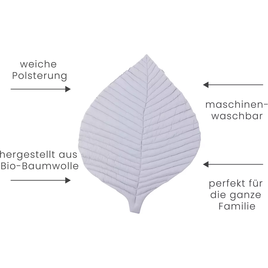 toddlekind Spielmatte Blatt Stone