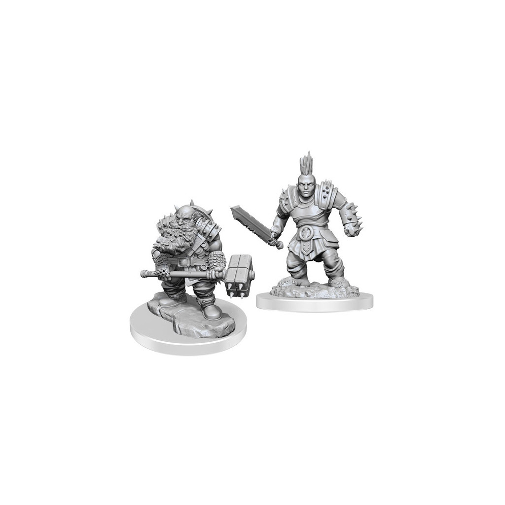D&D Nolzur's Marvelous Unpainted Miniatures: Duergar Fighters