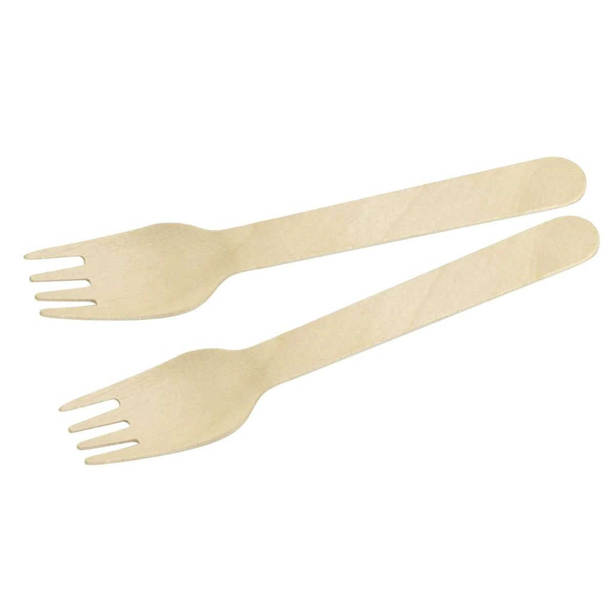 Lot de 30 fourchette en bois jetables Fackelmann Move Fackelmann