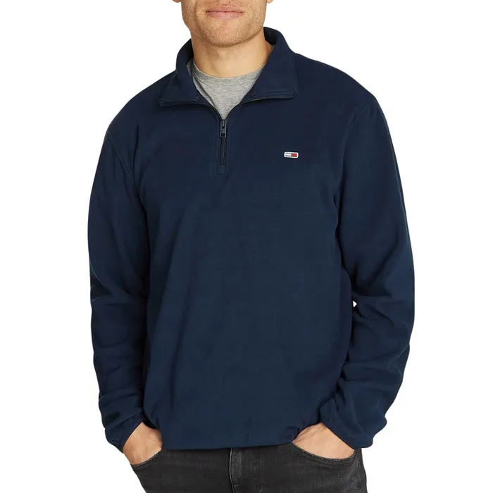 Tommy Hilfiger Regular Small Flag Polar 1/4 Zip Sweater Heren