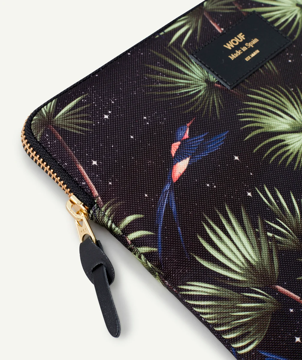 WOUFHOUSSE POUR TABLETTE IMPRIMÉE TROPICAL