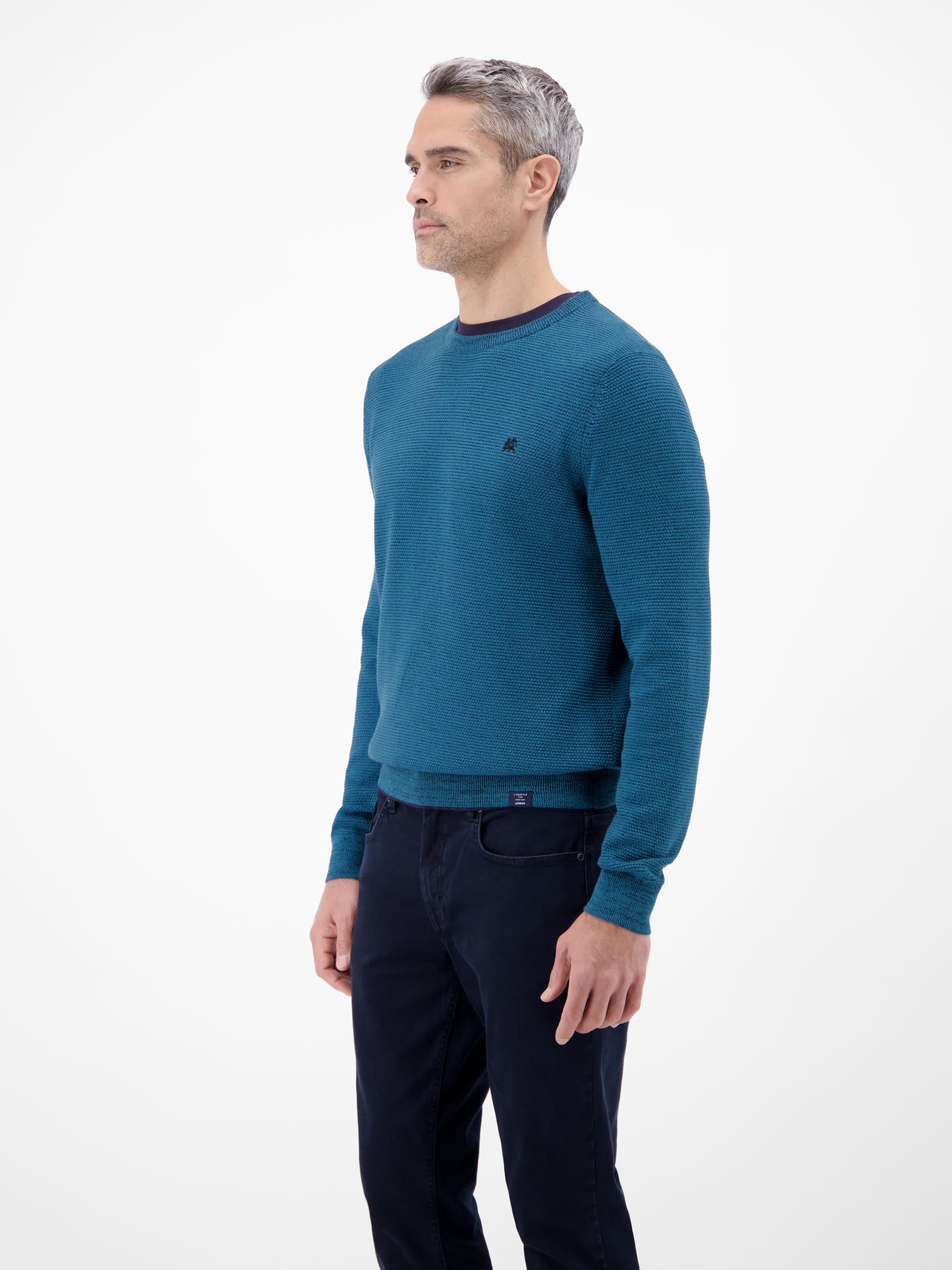 Herren Strickpullover in Twist-Struktur