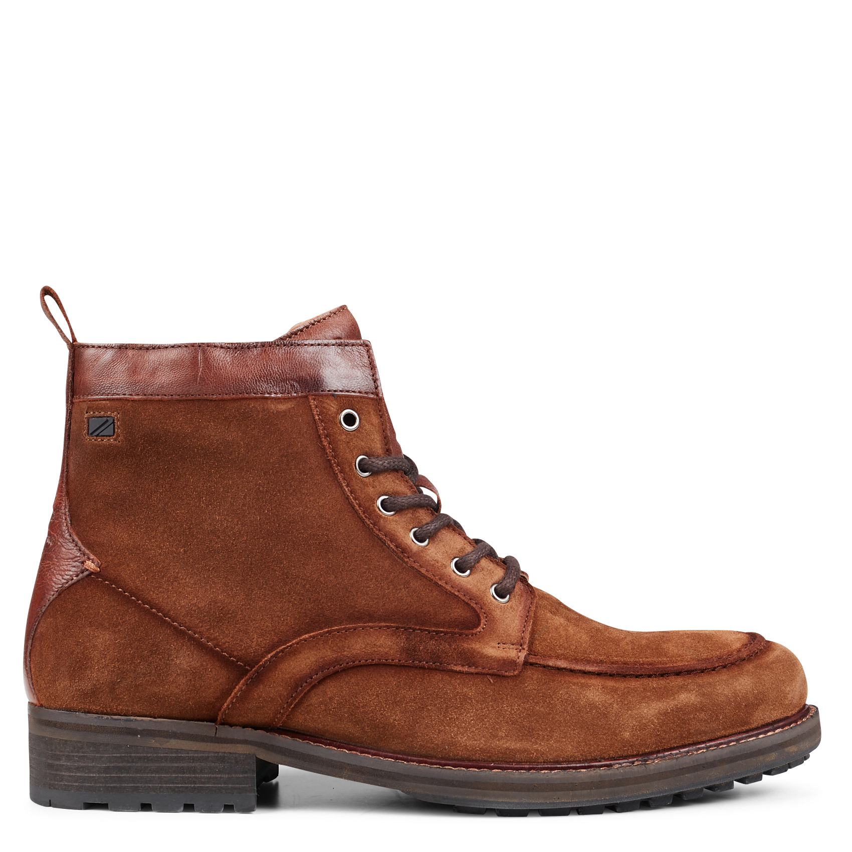 MELTING MED WORKER - Bottines à lacets en cuir | Marron