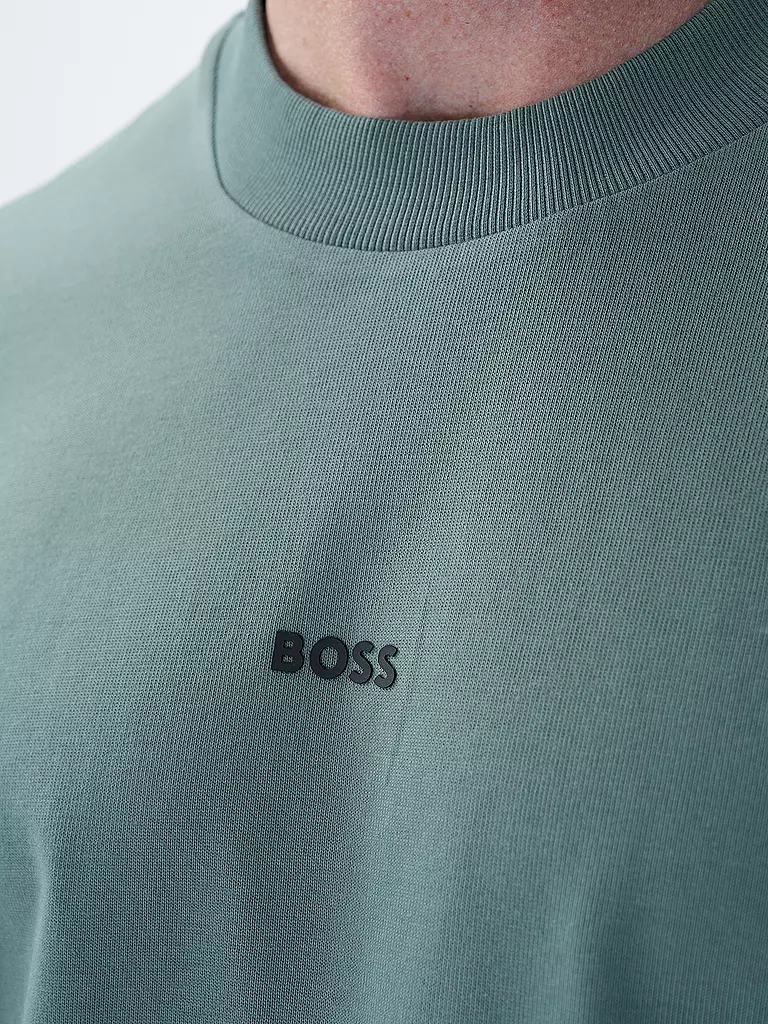 BOSS T-Shirt GEOLOGICAL petrol