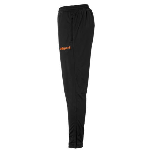 Calça de treino Score preta/laranja fluorescente Uhlsport