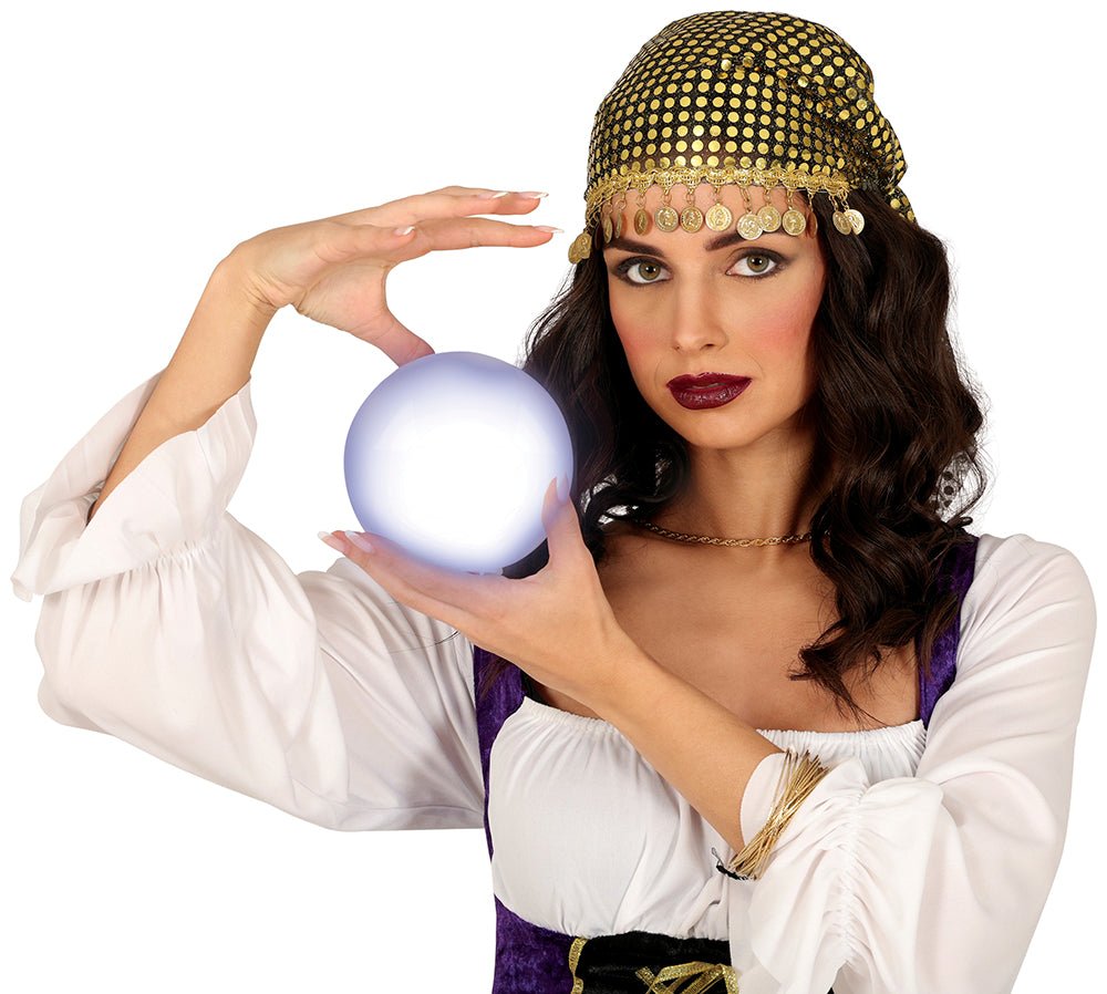 Witte Glazenbol 12cm