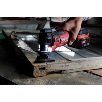 SKIL 20V multitool 3650GA brushless incl. 2,0Ah USB accu + snellader en accessoires