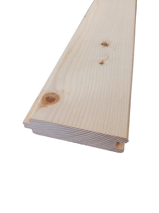 Lame de volet en sapin 238 x 8,9 cm, ép.26 mm (4 lames)