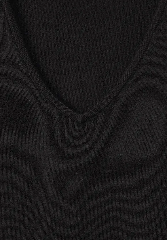 Pullunder mit V-Ausschnitt - Black