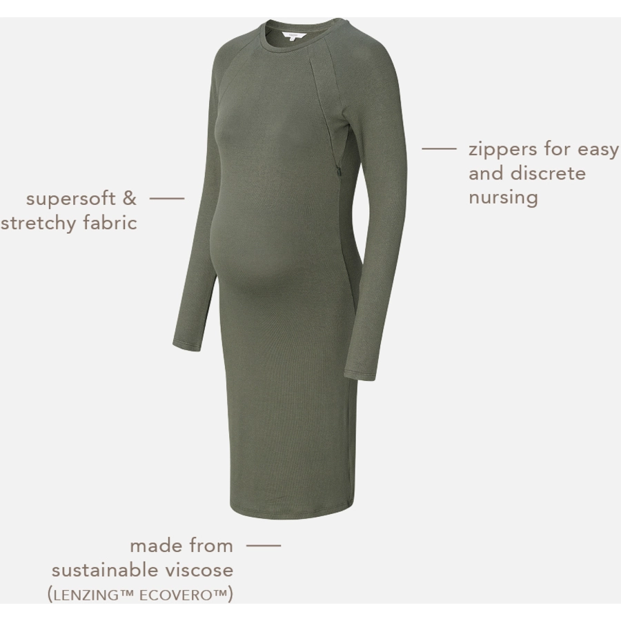 Noppies Still-Kleid Zane Olive